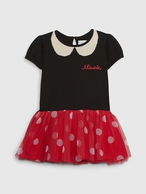 Gap × Disney Baby & Toddler Minnie Mouse Tulle Dress Size 18-24 Months
